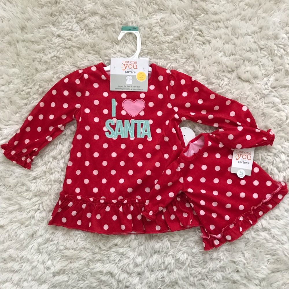 Gown/ dress for girls and doll
